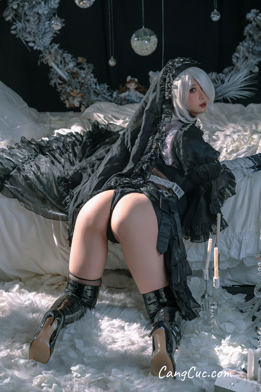 Coser@云溪溪 (Yunx1x1) & 奶桃 – 2B本 YoRHa No.2 Type B 上 ảnh 161